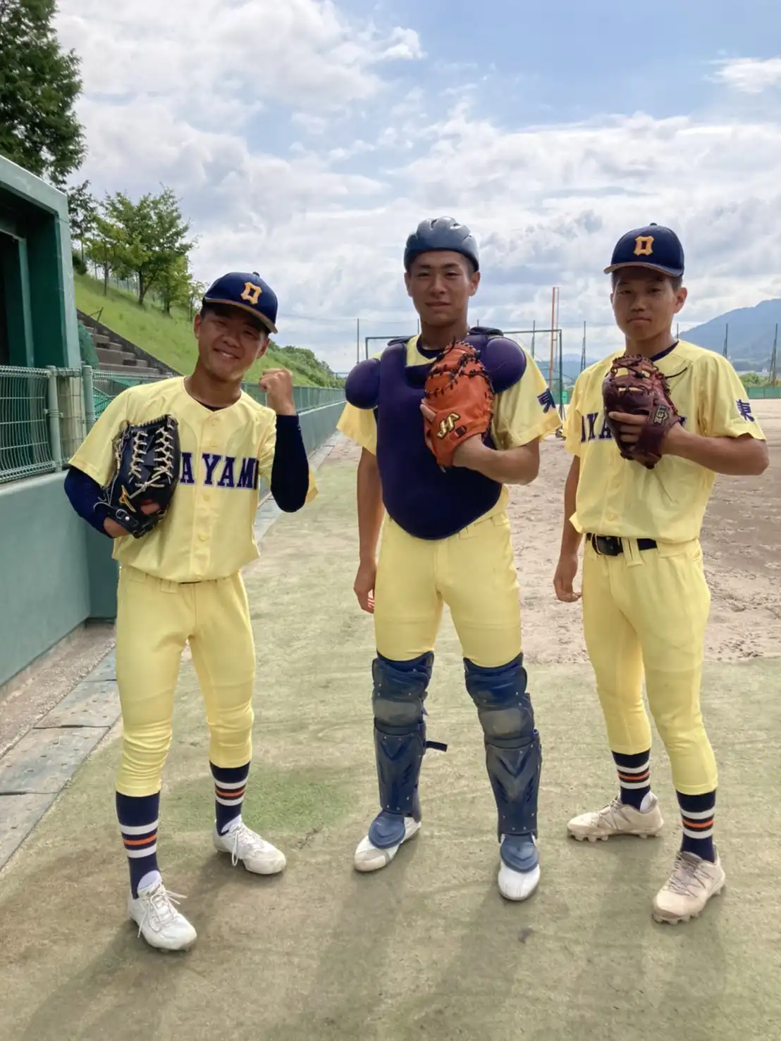 岡山東商業高校 ユニフォーム - 野球